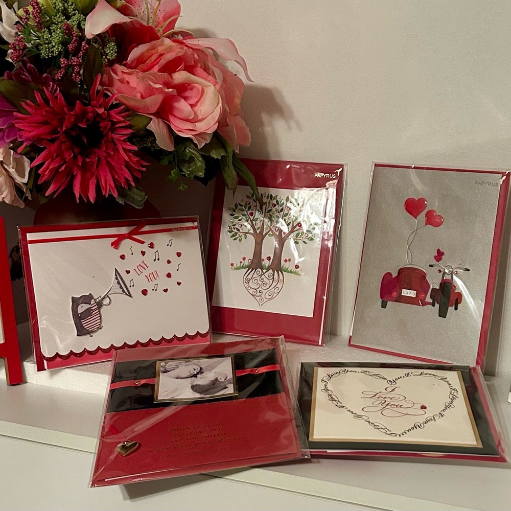 ❤️❤️Papyrus Valentines Day Cards❤️❤️❤️ All 5 Cards